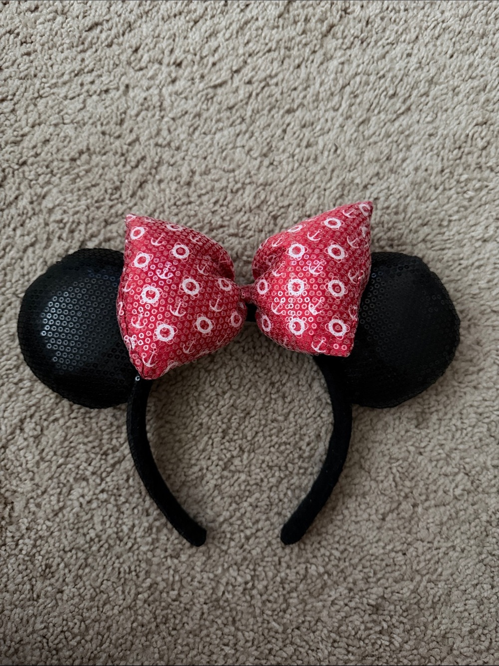 Disney Cruise Line Minnie Mouse Ear Headband